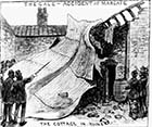 Gale damage to cottages [Ill. Police News 1881]